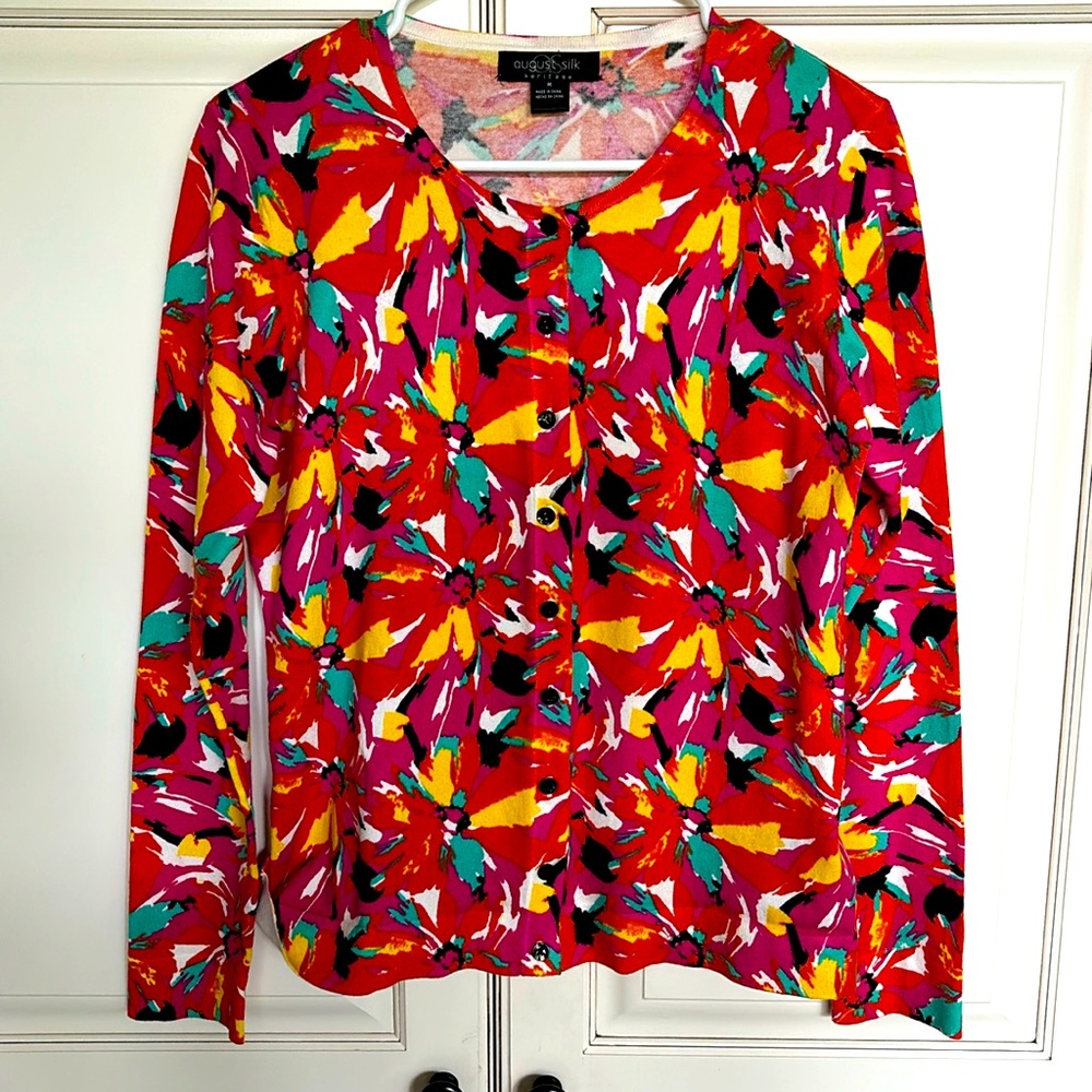 AUGUST SILK Heritage collection cardigan Medium